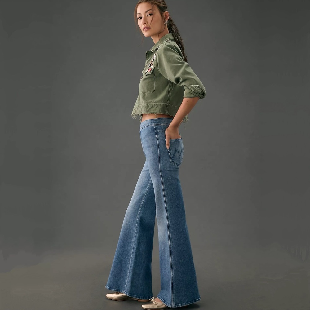 NWT MOTHER The Tab Roller Skimp Jeans From Out Of Town 27 - Picture 3 of 8